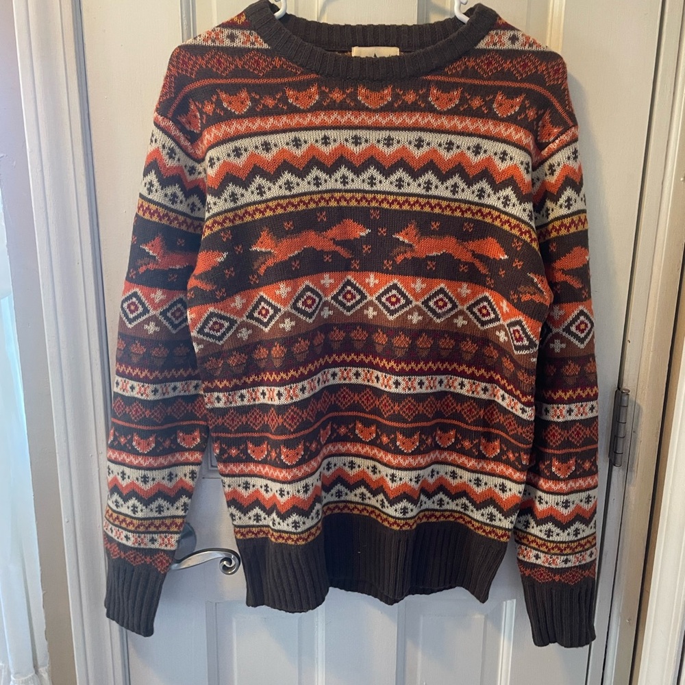 Kiel James Patrick Fox Sweater